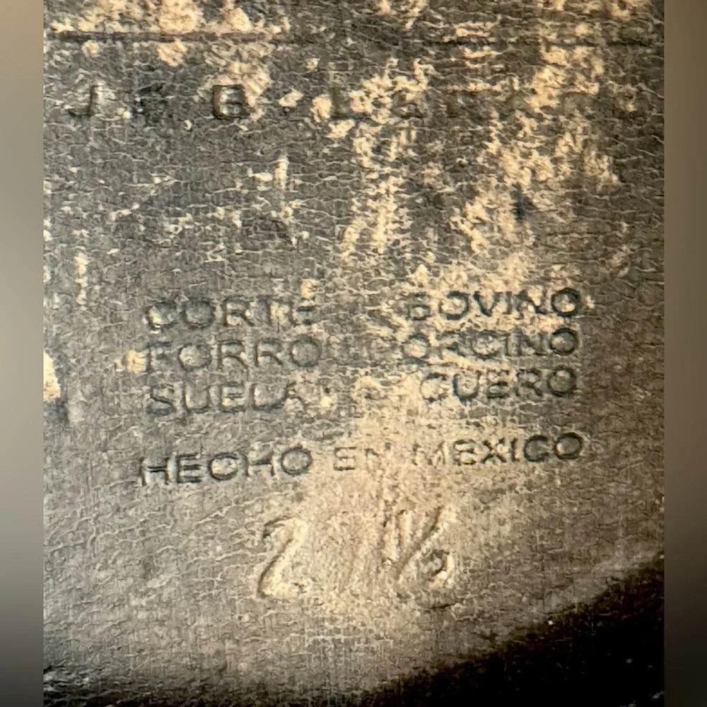 J.B. Ebrard Men’s Leather Dress Shoes Size 9.5 US Timeless Mexican Craftsmanship - Picture 8 of 10